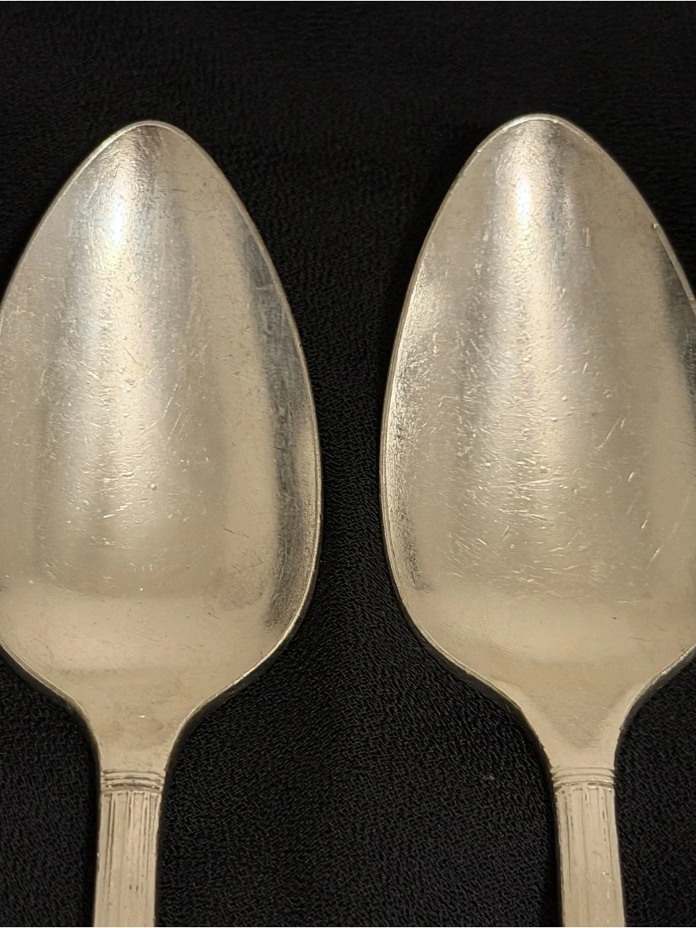 Vintage 1936 Oneida Silver Plate Coronation Pattern 6” Teaspoon (2)